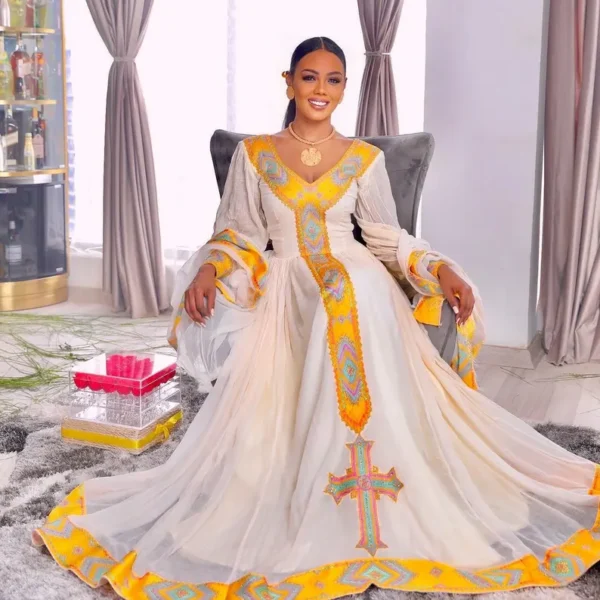 Ethiopian Dress For Women, Habesha Dress, Ethiopia